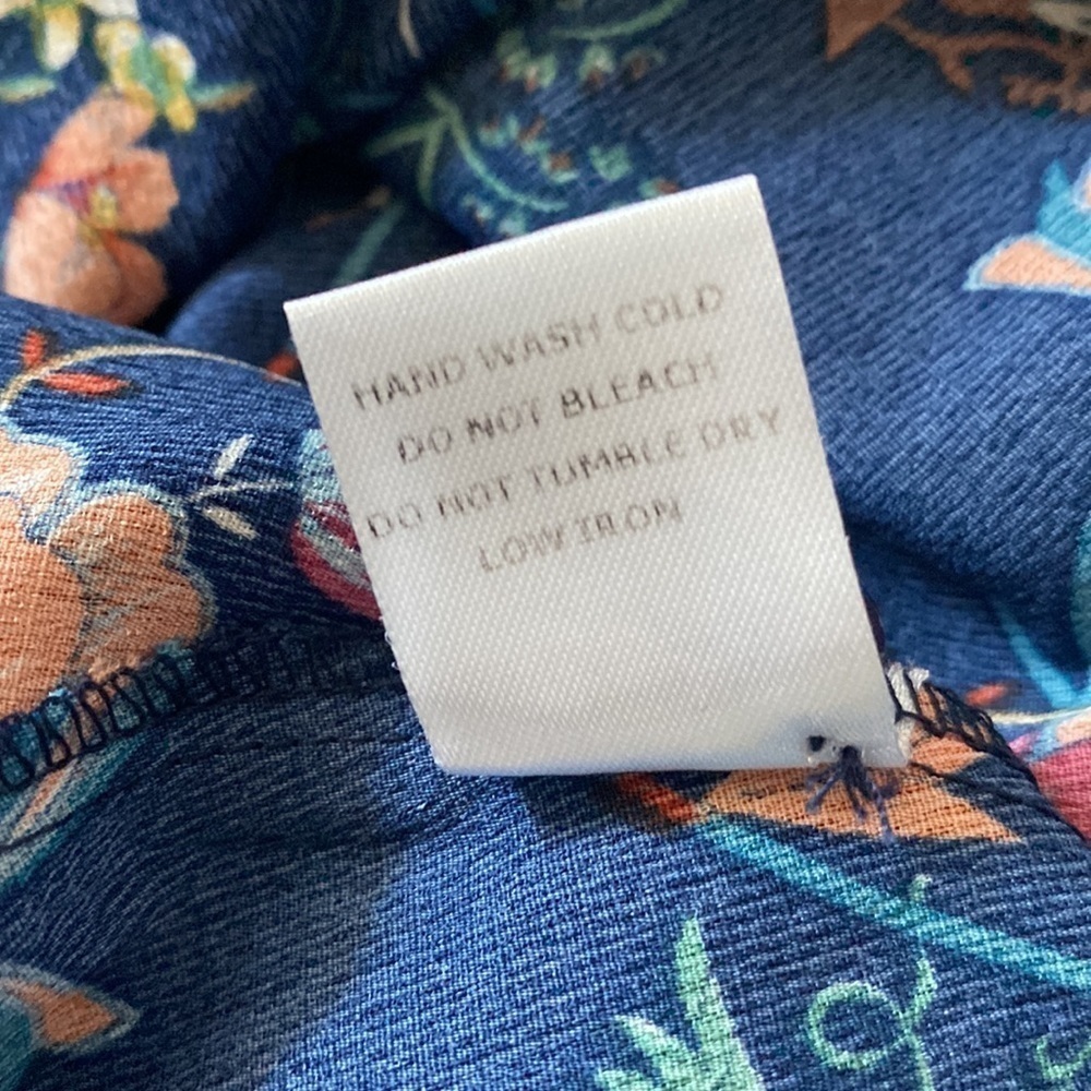 I. Madeline Garden Splendor Floral Print Long Sleeve Midi Dress - Picture 9 of 9